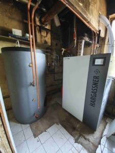 Remplacement d'une chaudière fioul par une chaudière à pellet par Planète Energies sur la ville de Chaponost
